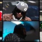 Denim Tears Cap with Dreads For Franklin
