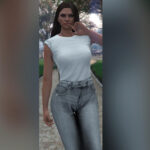 Denim jeans for MP Female 1.0