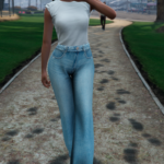 Denim jeans for MP Female 1.05
