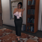 Dress with a bow MP Female 1.02