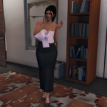 Dress with a bow MP Female 1.03