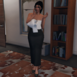 Dress with a bow MP Female 1.05