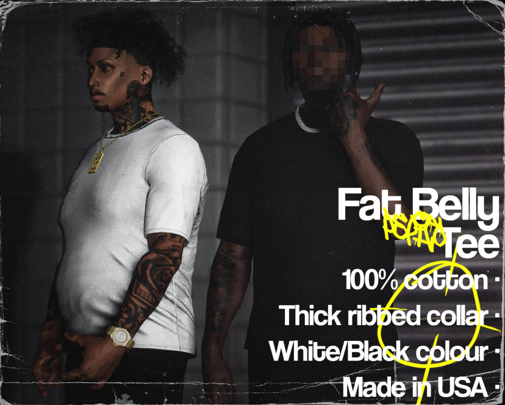 Fat Belly Tee for Mp Male 1.0