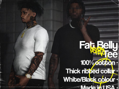 Fat Belly Tee for Mp Male 1.0