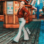 Flared Jeans for MP Female 1.0