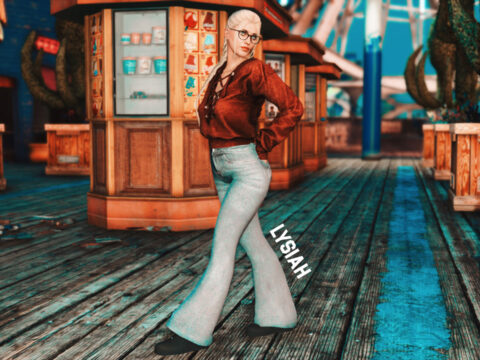 Flared Jeans for MP Female 1.0