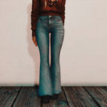 Flared Jeans for MP Female 1.03