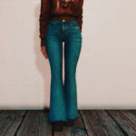 Flared Jeans for MP Female 1.05