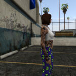 Flowers Body Tattoo for MP Female 1.03
