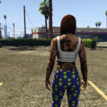 Flowers Body Tattoo for MP Female 1.04