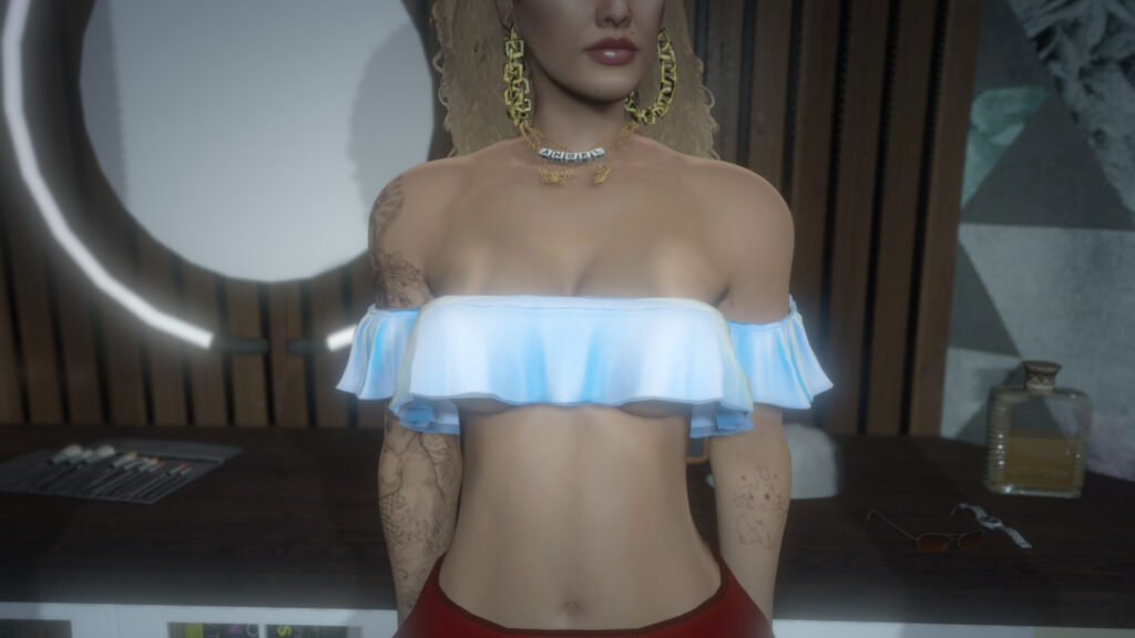 Flowy Crop Top for MP Female