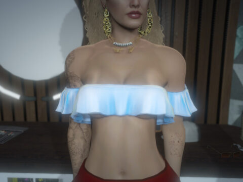 Flowy Crop Top for MP Female
