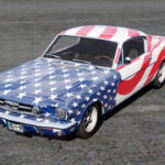 Ford Mustang Fastback Stars and Stripes
