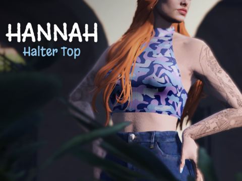 Hannah Halter Top for MP Female 1.0