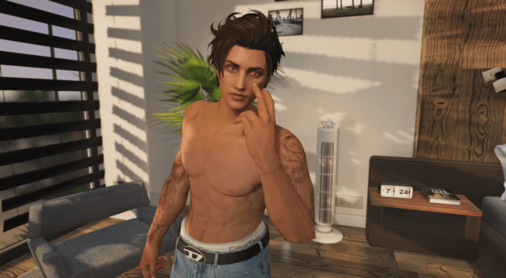 Jace Hair for MP Male 1.0