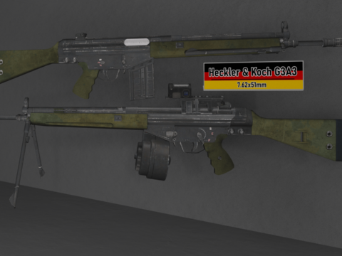 Heckler & Koch G3A3 (LMG)