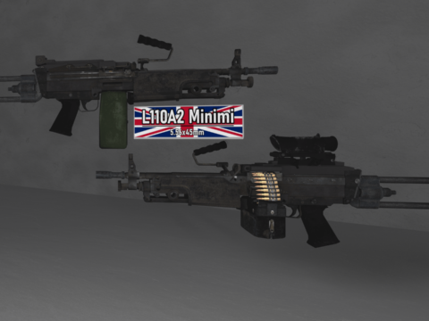 L110A2 Minimi