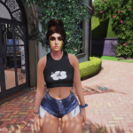 Latino female skin 1.03