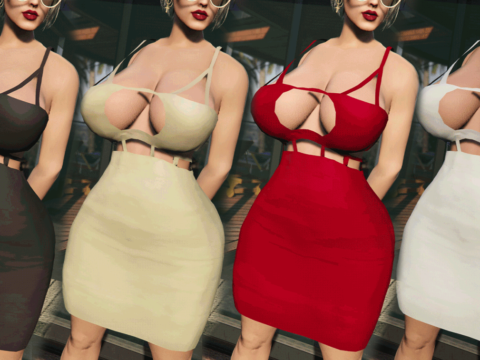 Long Tight Dress (SLIM & STV2) V1.0 Addon