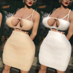 Long Tight Dress (SLIM & STV2) V1.0 Addon