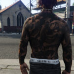 Male 1C Body Skin Tattoo2