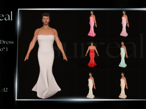 Male Wedding Dress for MP Male