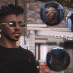 Mega Hair Pack For MP Male 1.04
