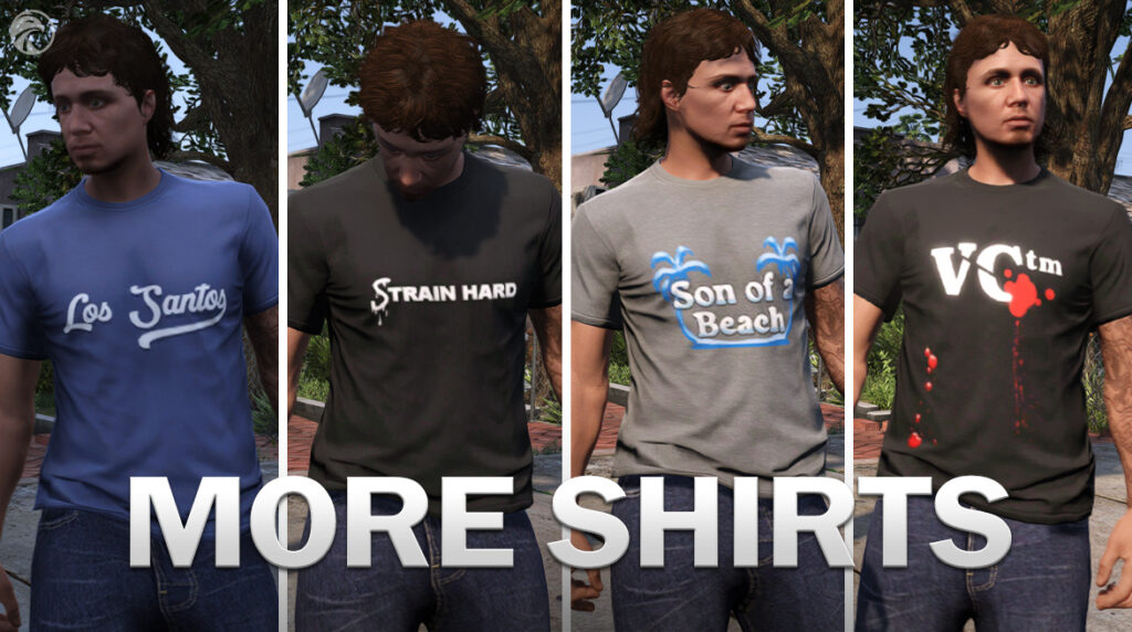 More T-Shirts [SP & FiveM] V1.1
