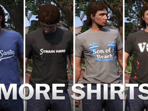 More T-Shirts [SP & FiveM] V1.1