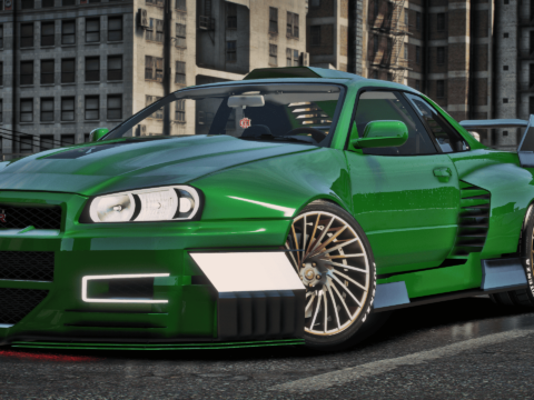 Nissan Skyline - Widebody Custom [Add-On] 1.2