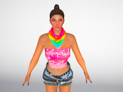 Pride Neck Bandana for MP Male and Female 1.0