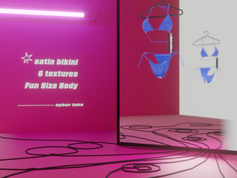 Satin Bikini for MP Female 1.0