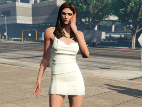 Silk dress for MP Female 1.0
