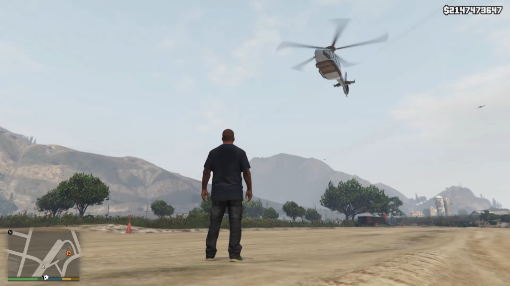 Spawn Landing Helicopter in the sky 1.0