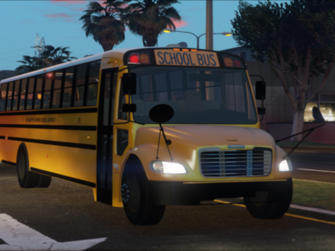 Thomas Built Freightliner C2 School Bus [Addon] [ELS Support] 1.0