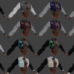 Jacket & Top for MP Female