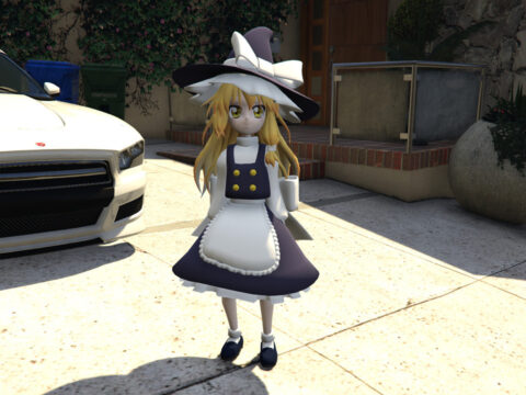 Touhou project Marisa Kirisame 1.0