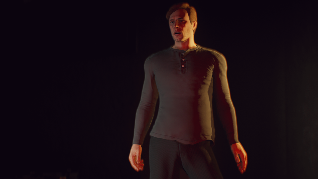 Unbuttoned shirt for MP Male