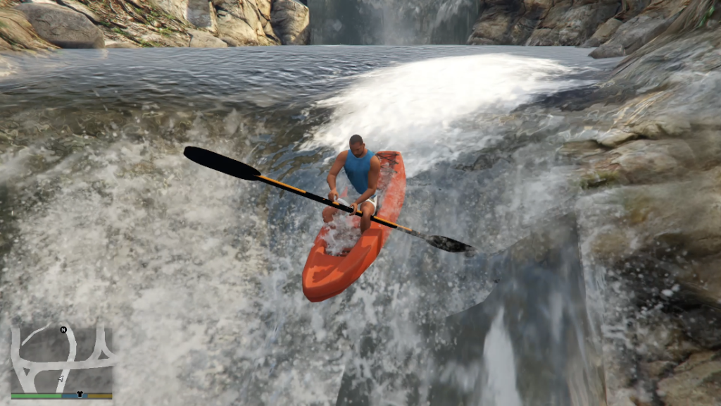 Usable Kayak with Paddle 1.0