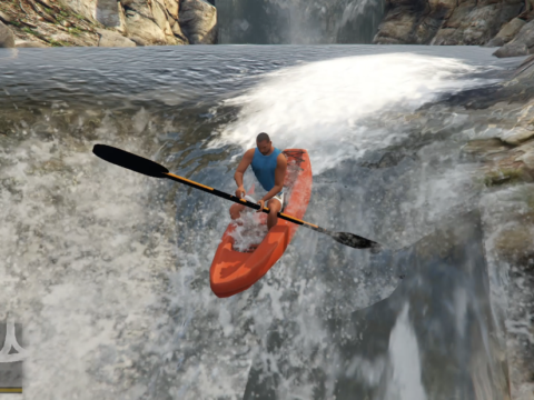 Usable Kayak with Paddle 1.0