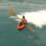 Usable Kayak with Paddle 1.05