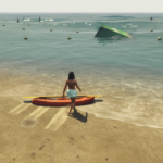 Usable Kayak with Paddle 1.06