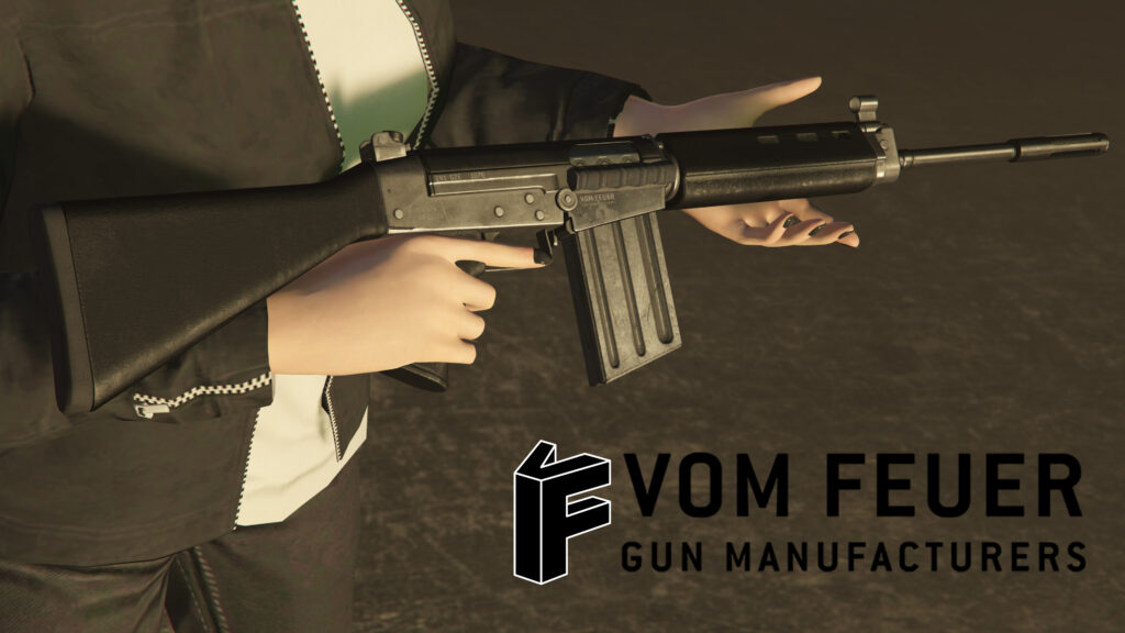 Vom Feuer Battle Rifle Extended Barrel [Replace | Animated | Tints] V1.1