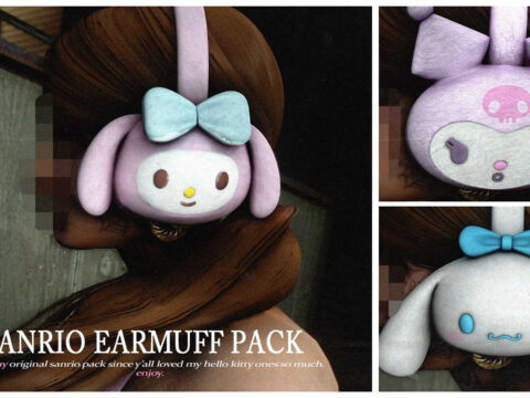 sanrio earmuff pack for MP female