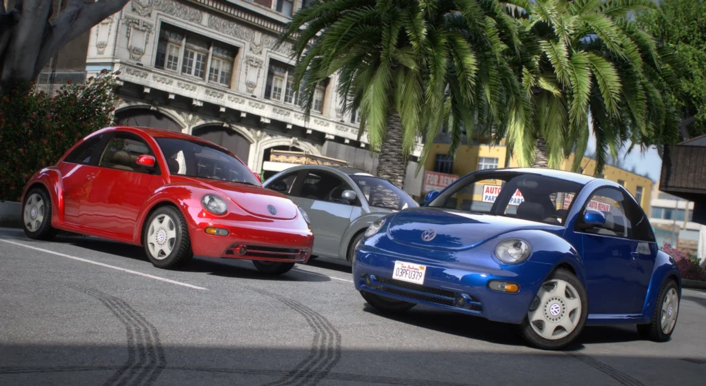 2001 Volkswagen New Beetle (US-Spec) [Add-On | 200+ Tuning | Template | Sound] V1.1