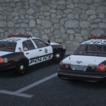 2008 Ford Crown Victoria P71 Las Vegas Metropolitan Police Department [ Add-On | Non-ELS | VehFuncsV | LODs | SSLA ] V1.0