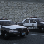 2008 Ford Crown Victoria P71 Las Vegas Metropolitan Police Department [ Add-On | Non-ELS | VehFuncsV | LODs | SSLA ] V1.0