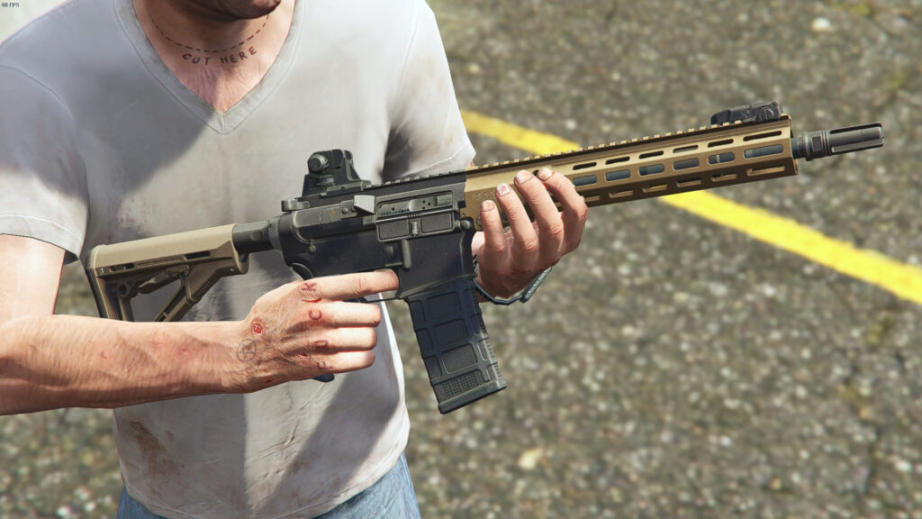 AR15-Geissele SMR MK16 [SP/Replace] V1.0