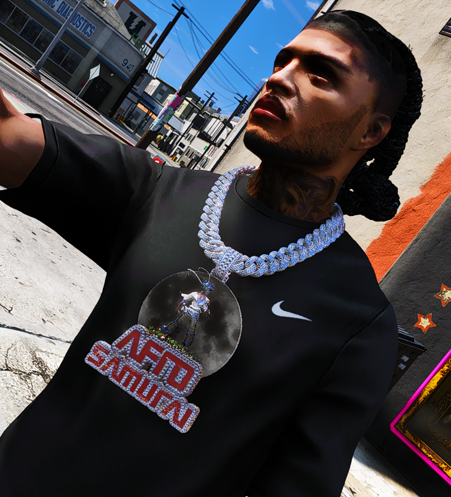 Afro chain for MP Male 1.0