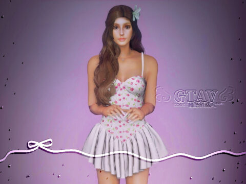 Angela Dress for MP Female 1.0